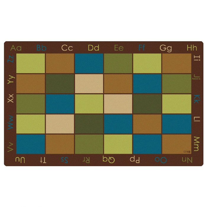 Primary Image of Nature's Colors Seating - 30 Squares - 8'4" x 13' Rectangle