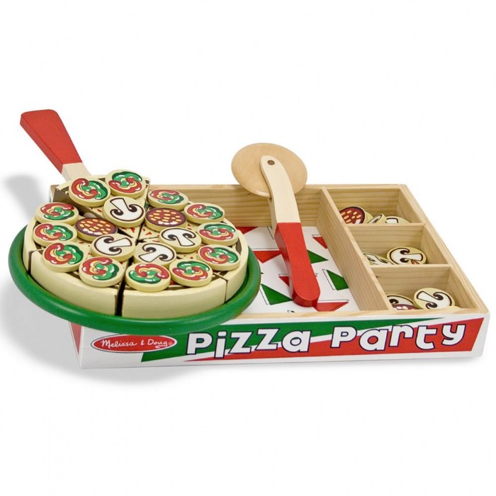 Alternate Image #1 of Wooden Pizza Party Set
