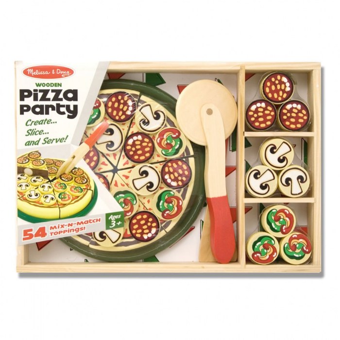 Alternate Image #1 of Wooden Pizza Party Set