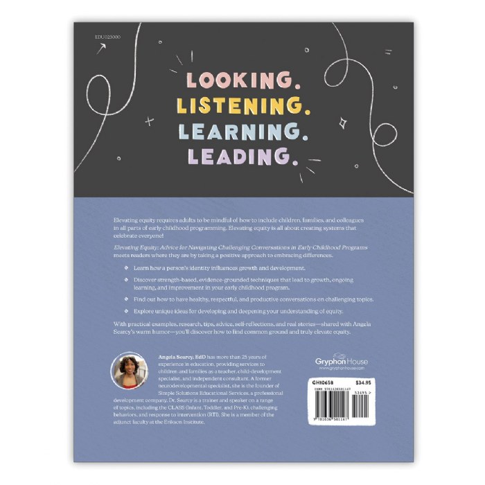 Alternate Image #1 of Elevating Equity: Advice for Navigating Challenging Conversations in Early Childhood Programs - Paperback