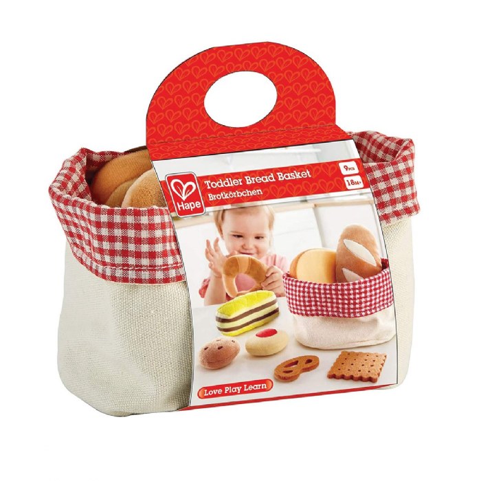 Alternate Image #1 of Toddler Felt Fruit, Vegetable, and Bread Baskets