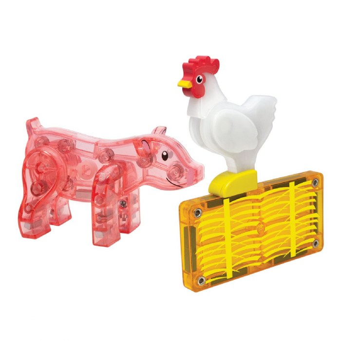 Alternate Image #1 of MAGNA-TILES&reg; Farm Animals - 25 Piece Set