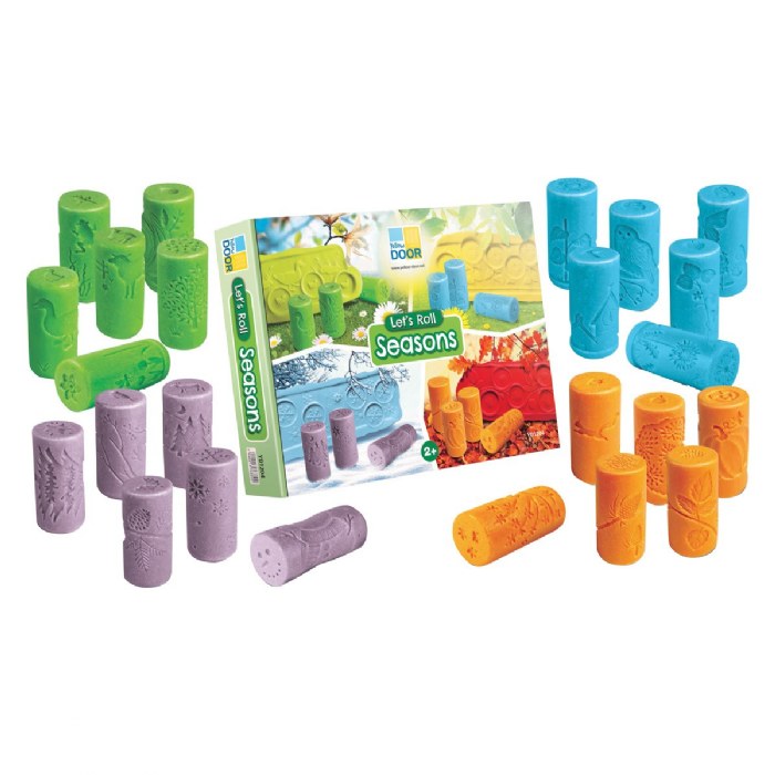 Primary Image of Let's Roll - Seasons Dough Rollers - 24 Seasonally Themed Rollers