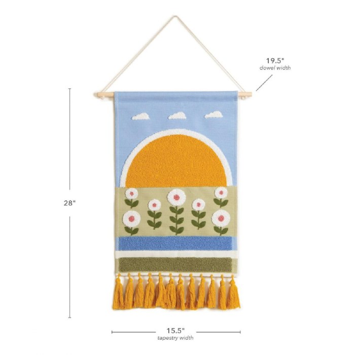 Alternate Image #1 of Spring Classroom Tapestry