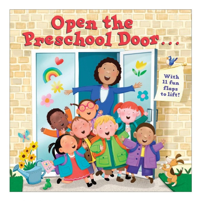 Primary Image of Open the Preschool Door - Board Book