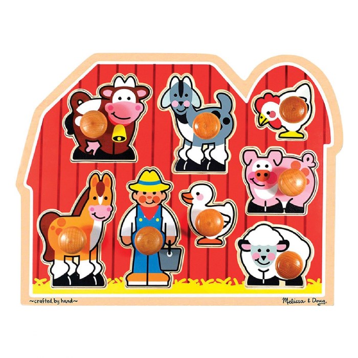 Alternate Image #1 of Jumbo Knob Puzzles - Set of 2