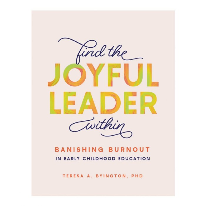 Primary Image of Find the Joyful Leader Within: Banishing Burnout in Early Childhood Education - Paperback