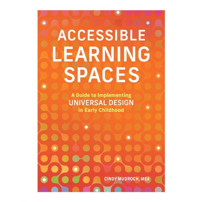 Primary Image of Accessible Learning Spaces: A Guide to Implementing Universal Design in Early Childhood - Paperback