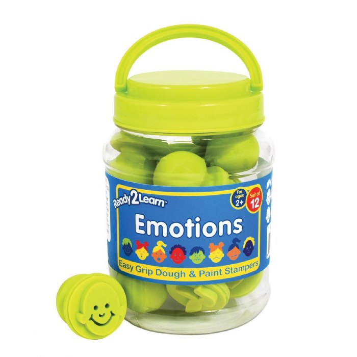 Primary Image of Easy Grip Emotion Stampers - 12 Pieces
