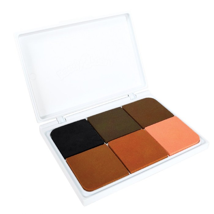 Alternate Image #1 of Jumbo 6-in-1 Washable Stamp Pad - Skin Tones