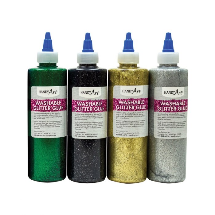 Alternate Image #1 of Glitter Glue - Set of 8