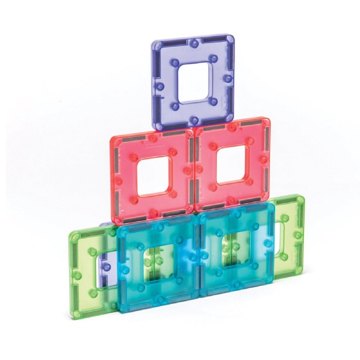 Alternate Image #1 of KinderMag Translucent Starter Set - Magnetic Building - 48 Pieces
