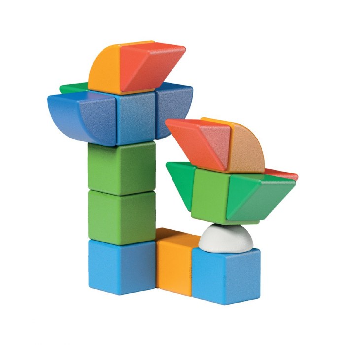 Alternate Image #1 of Magicube Magnetic Shapes - 25 Pieces