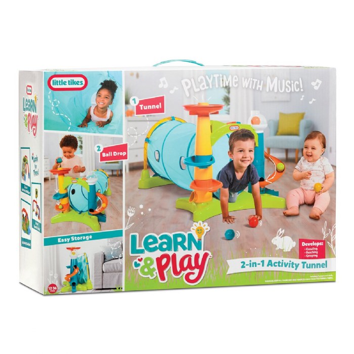 Alternate Image #1 of Learn & Play 2-in-1 Activity Tunnel