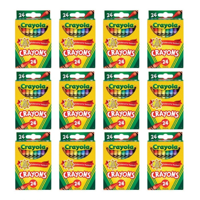 Primary Image of Crayola&reg; 24-Count Crayons - Standard - Set of 12