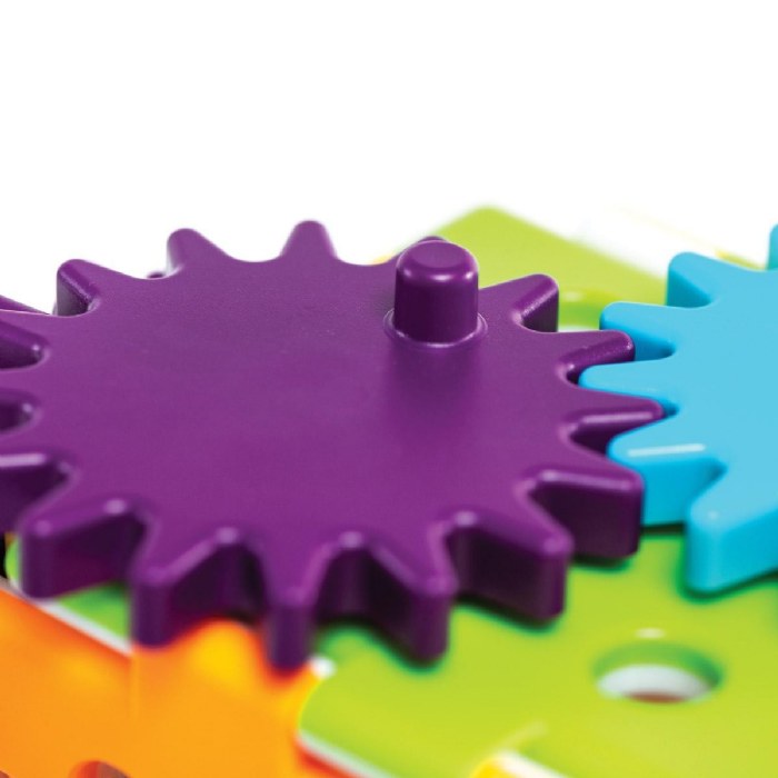 Alternate Image #1 of My First Polydron Gears Set - 36 Pieces