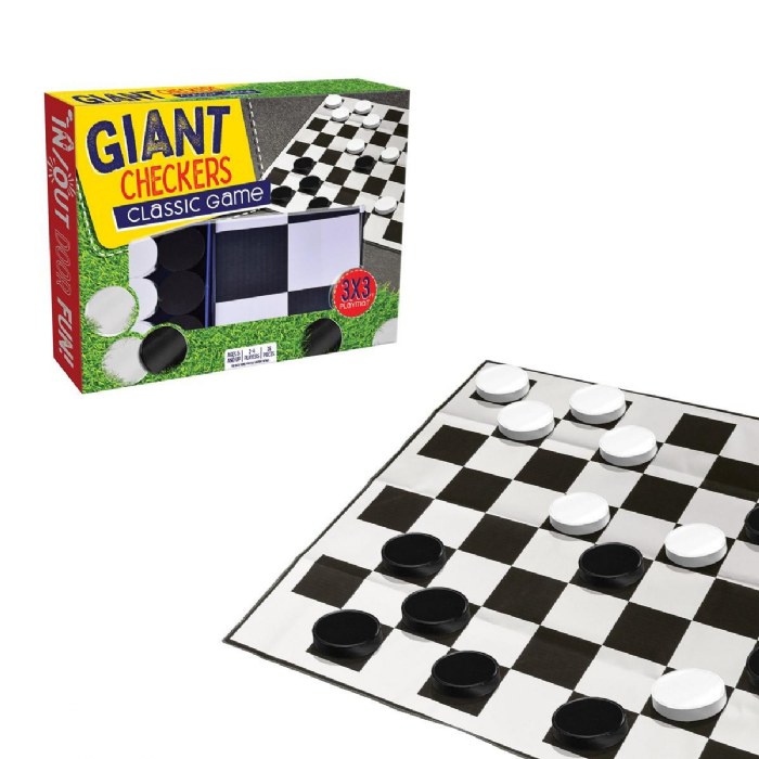 Primary Image of Giant Checkers Classic Game