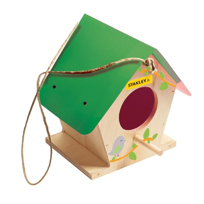 Primary Image of DIY Stanley&reg; Jr. Wooden Birdhouse Kit - 28 Pieces