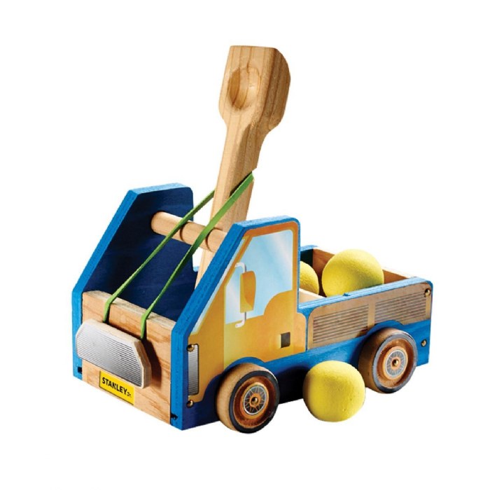 Primary Image of DIY Stanley&reg; Jr. Wooden Catapult Truck Kit - 35 Pieces