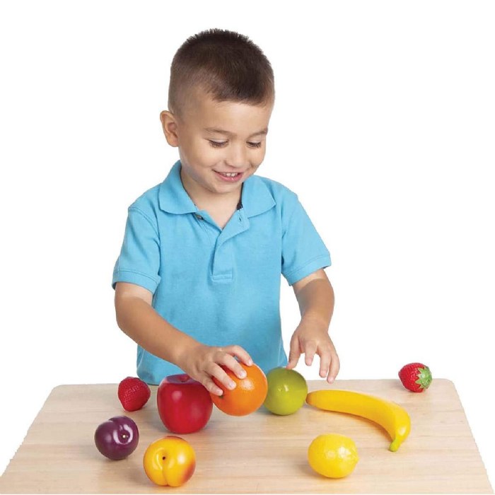 Alternate Image #1 of Play-Time Farm Fresh Fruits & Vegetables - 16 Pieces