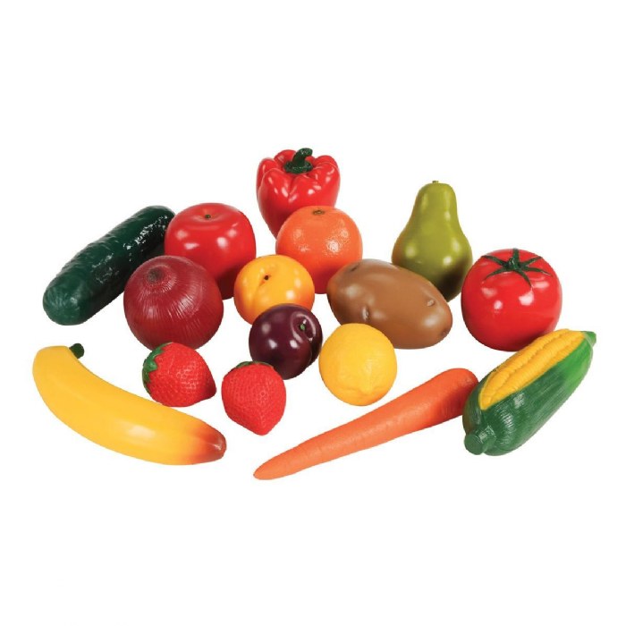 Primary Image of Play-Time Farm Fresh Fruits & Vegetables - 16 Pieces