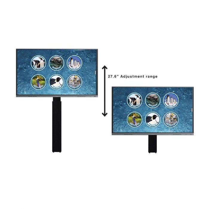 Alternate Image #1 of Inspire Ultra with Adjustable Wall Mount - 65"