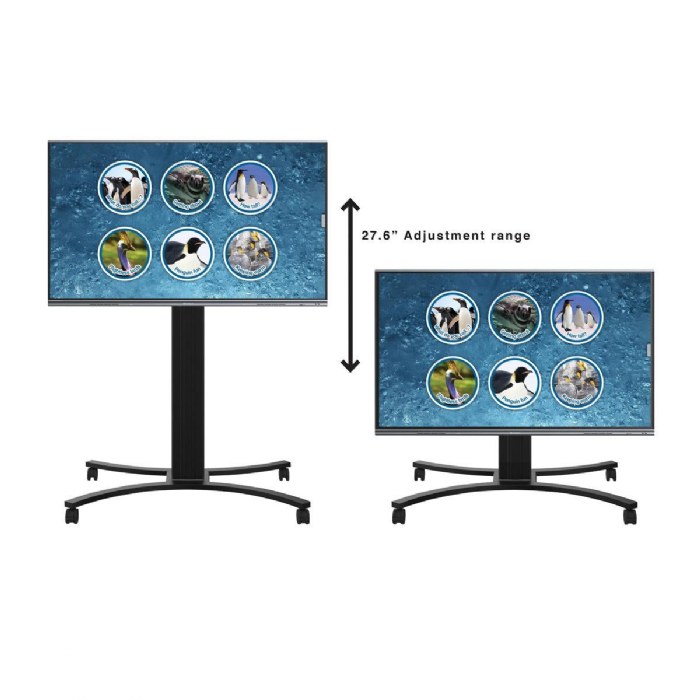 Alternate Image #1 of Inspire Ultra with Mobile Cart - 65"