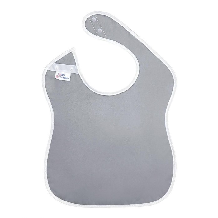 Alternate Image #1 of Side Snap Vinyl Bib Set of 6