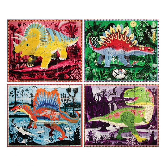 Primary Image of Dinosaur Explorer Puzzles - Set of 4
