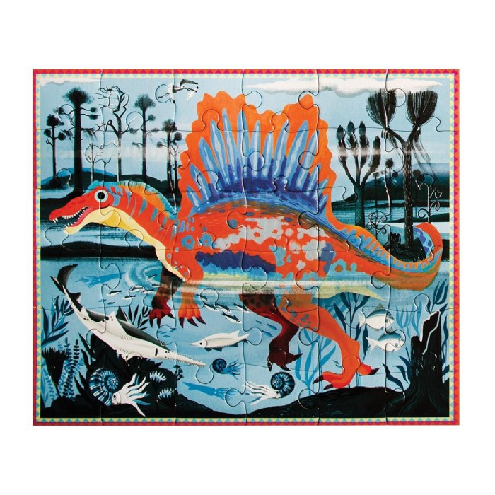 Alternate Image #1 of Dinosaur Explorer Puzzles - Set of 4