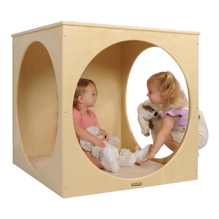 Alternate Image #1 of Playhouse Cube with Mat