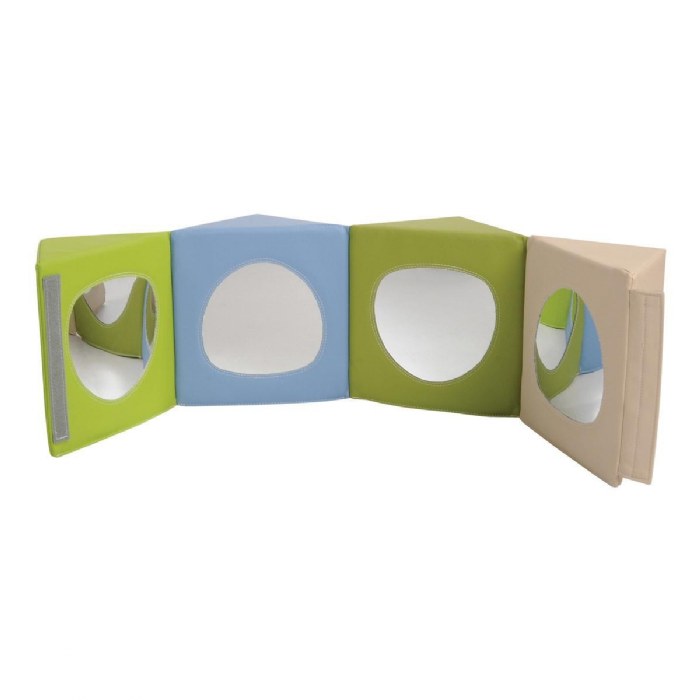 Alternate Image #1 of Tummy Time Reflection Cube