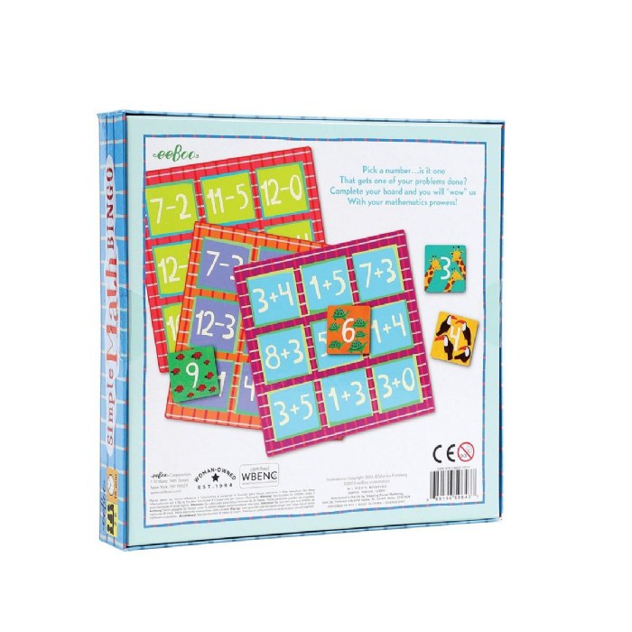 Alternate Image #1 of Math Bingo-Addition and Subtraction