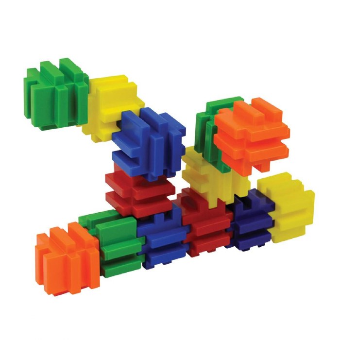 Primary Image of Large Connecting Cubes Manipulative Set - 48 Pieces