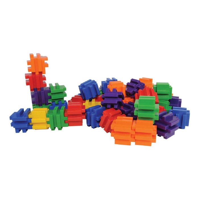Alternate Image #1 of Large Connecting Cubes Manipulative Set - 48 Pieces
