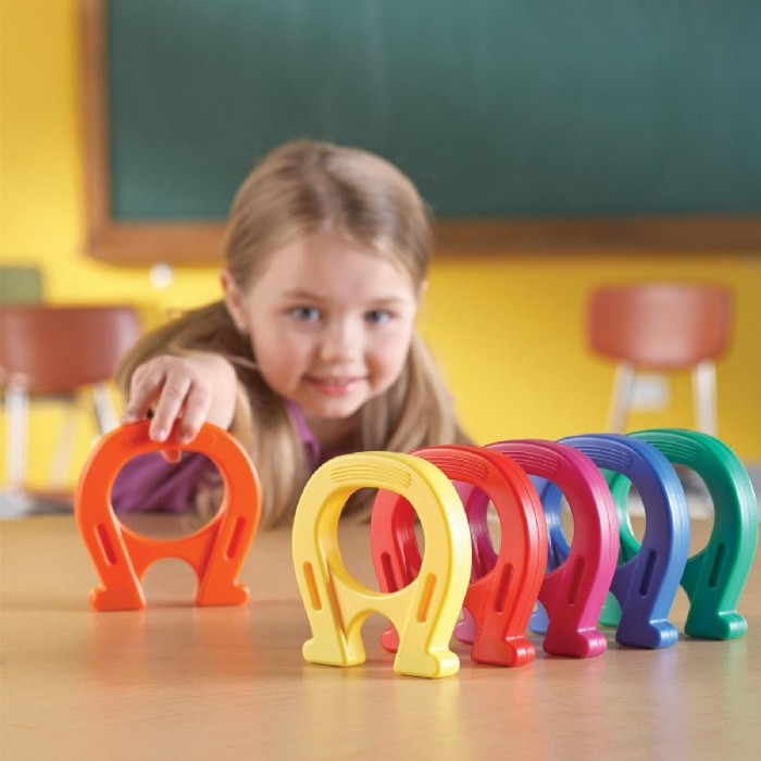 Alternate Image #1 of Horseshoe Shaped Magnets Set of 6