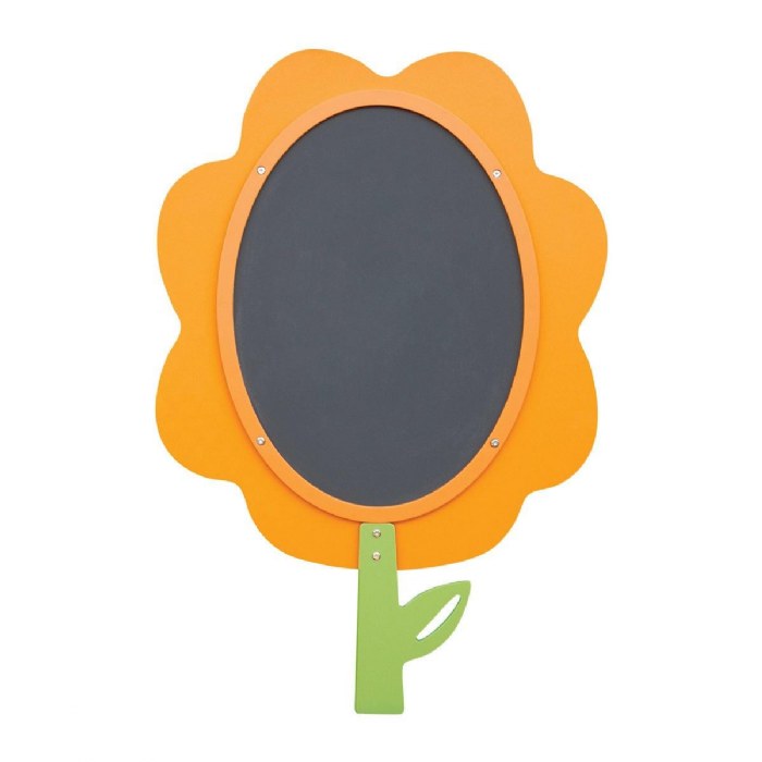 Alternate Image #1 of Fence Easel - Orange Petunia