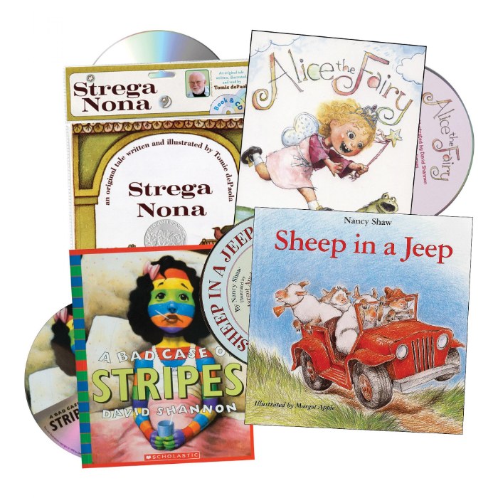 Primary Image of Just Imagine Books and CDs - Set of 4