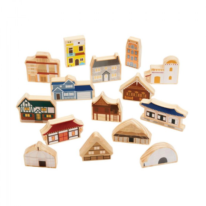 Primary Image of Traditional International Homes Set - 15 Pieces