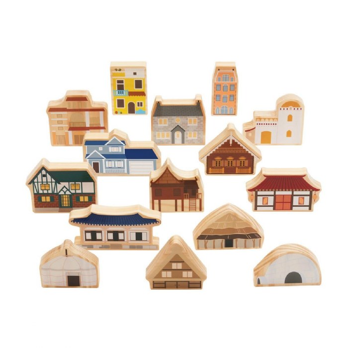 Alternate Image #1 of Traditional International Homes Set - 15 Pieces