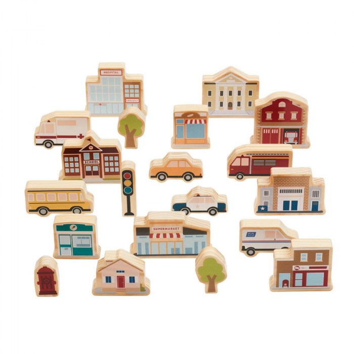 Primary Image of Community Block Set - 20 Pieces
