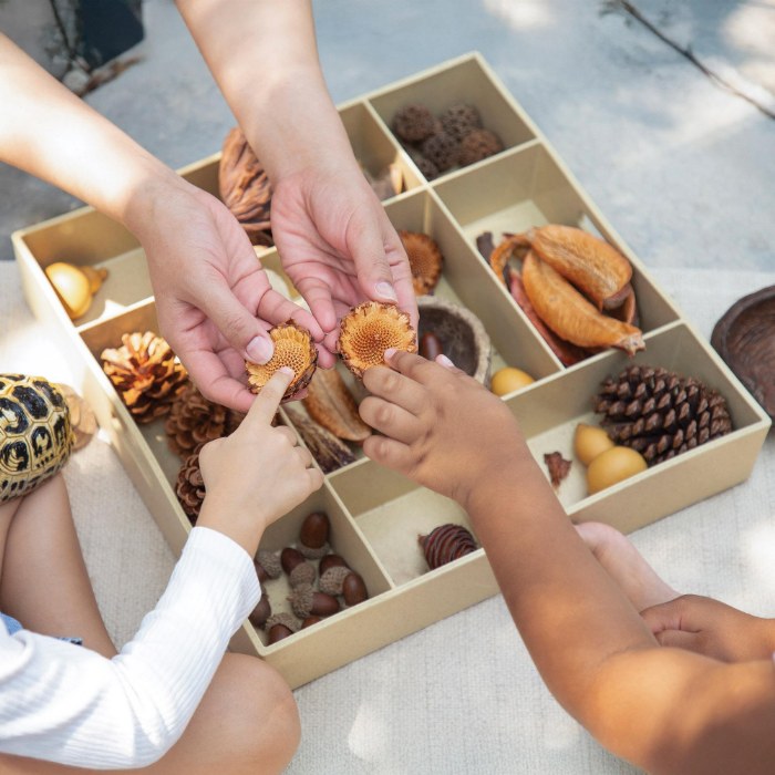 Alternate Image #1 of Loose Parts Stackable Tray - Poly+