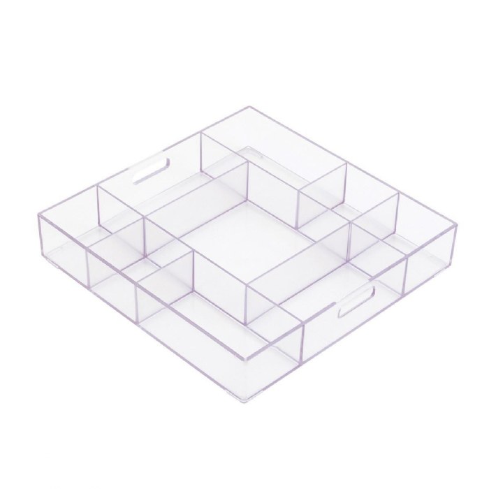 Primary Image of Loose Parts Stackable Tray - Clear