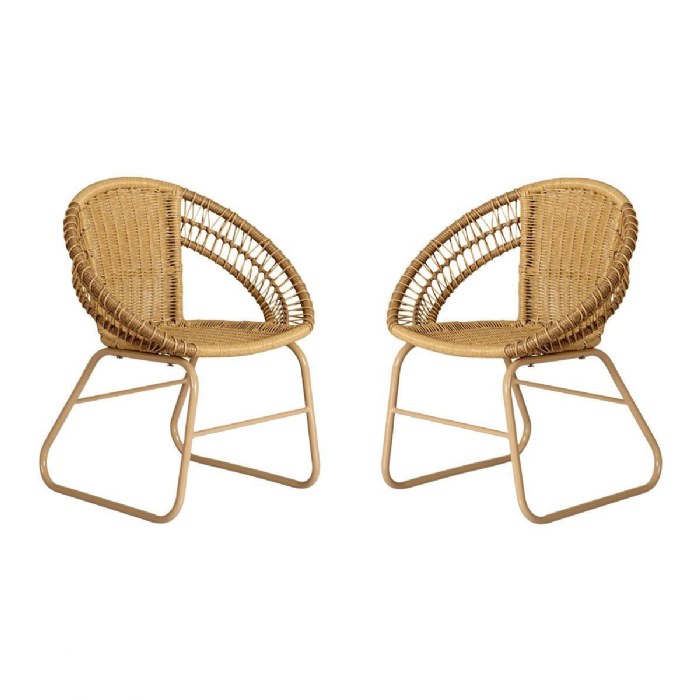 Primary Image of Children's Washable Wicker Chair - Set of 2