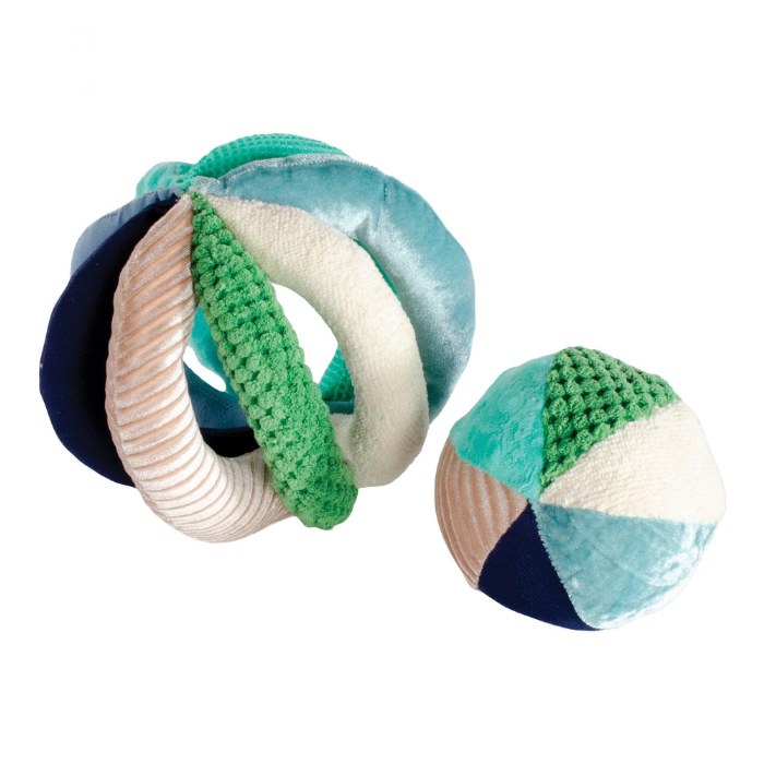 Alternate Image #1 of Poufs and Points Plush Balls - Set of 3