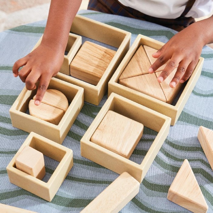 Alternate Image #1 of Discovery Squares - Natural - 6 Pieces