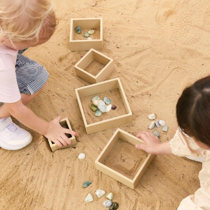 Alternate Image #1 of Discovery Squares - Natural - 6 Pieces