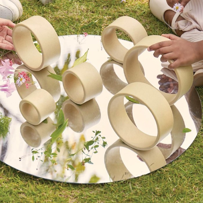 Alternate Image #1 of Discovery Circles - Natural - 6 Pieces