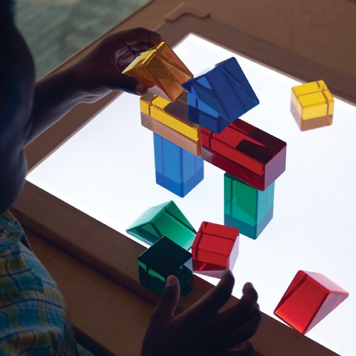 Alternate Image #1 of Light and Color Geo Set - 12 Pieces