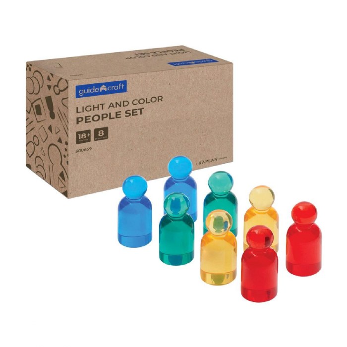 Primary Image of Light and Color People Set - 8 Pieces